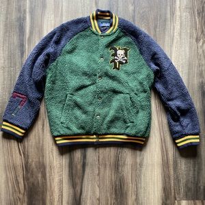 Polo Ralph Lauren Fleece Sherpa Varsity Jacket